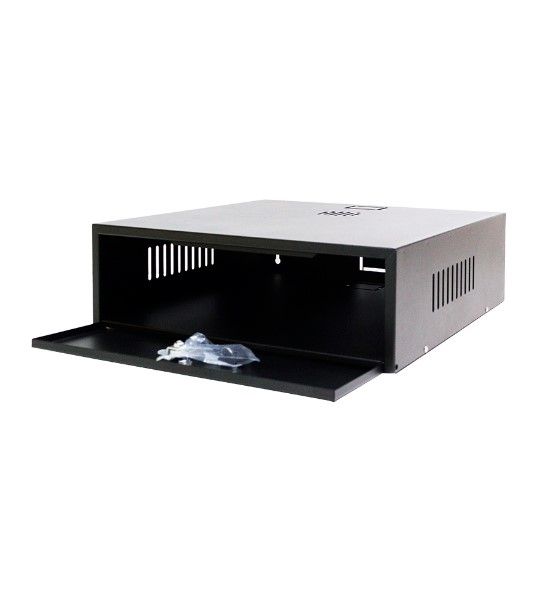 Mini Rack 15" para DVR CFTV Preto IPEC