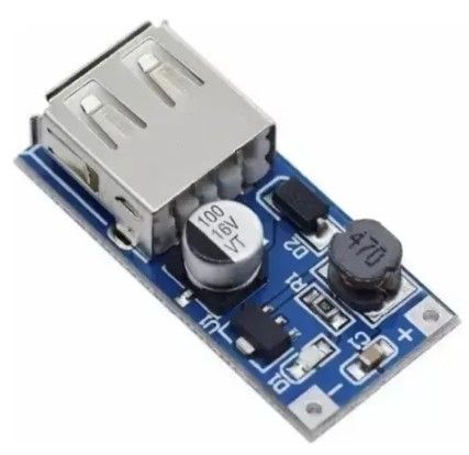 Modulo Step Up 0.9V ate 5V 600ma Saida USB