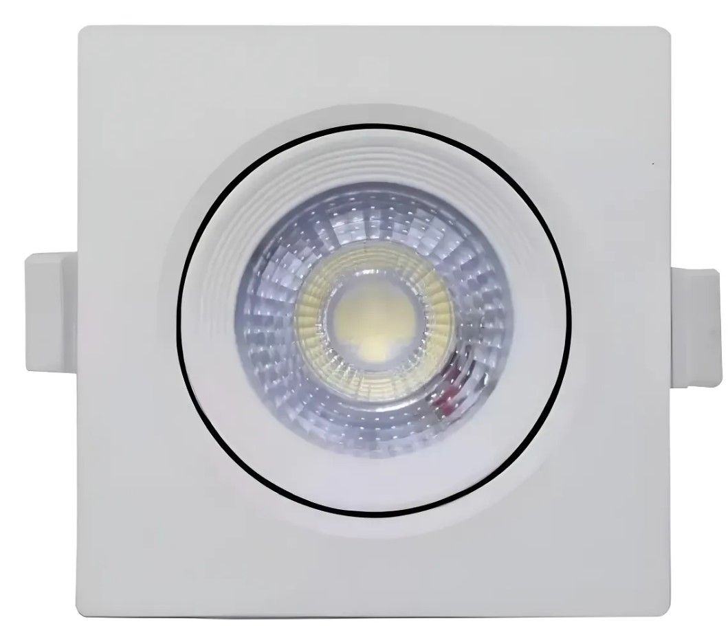 LUM EMB QUA DIREC ECOSPOT LED 7W 6500K