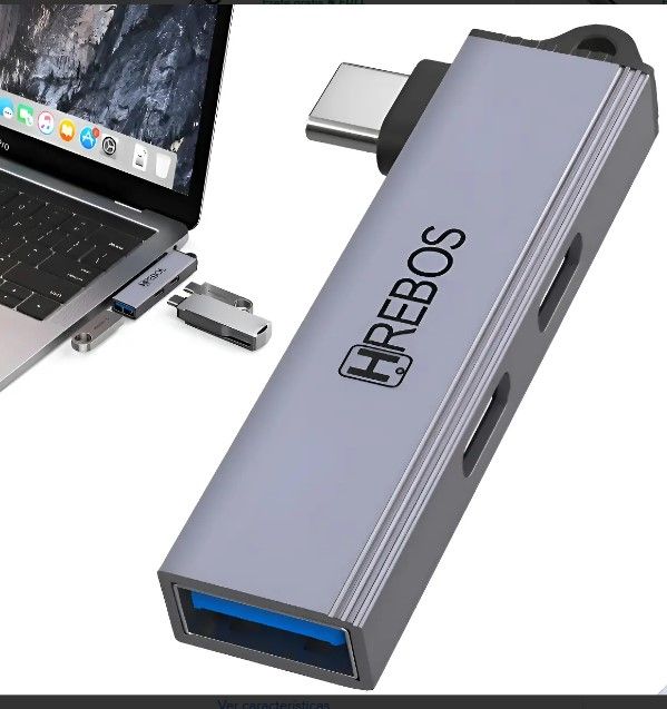Adaptador Preminum Tipo C 3in1 OTG AD-224