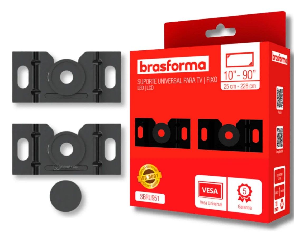 Suporte Universal Fixo Mini 10-90 Brasforma