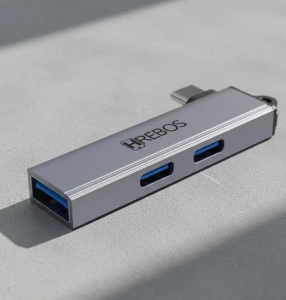 Adaptador Preminum Tipo C 3in1 OTG AD-224