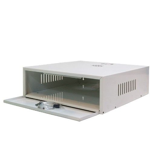 Mini Rack 15" para DVR CFTV Branco IPEC